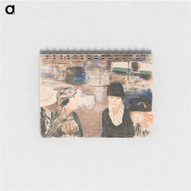 アートメモ帳-Place Clichy
 - ピエール ボナール Memo.
