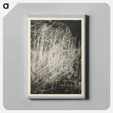 アートパネル-Scratched Emulsion
 - セントルイス美術館 Canvas.