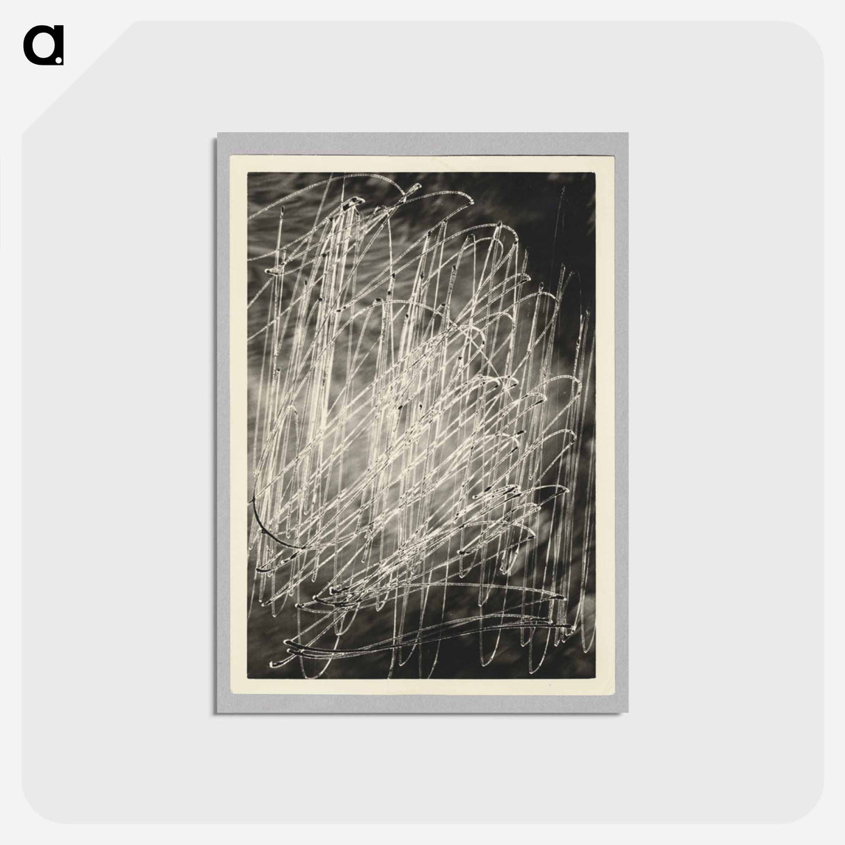 アートポストカード-Scratched Emulsion
 - セントルイス美術館 Postcard.
