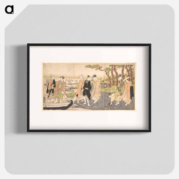 Picking Clams
 - 歌川 豊国 Poster.