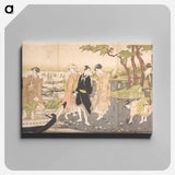 Picking Clams
 - 歌川 豊国 Canvas.