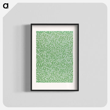 William Morris's Willow - William Morris Poster.