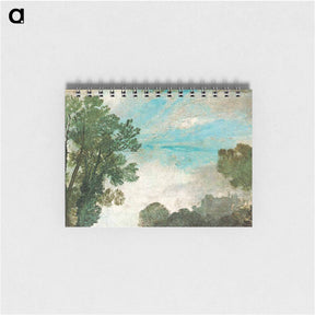 アートメモ帳-Tree Tops and Sky, Guildford Castle - ウィリアム ターナー Memo.