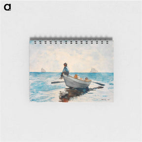 アートメモ帳-Boys in a Dory - ウィンスロー ホーマー Memo.