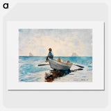 Boys in a Dory - Winslow Homer Poster.