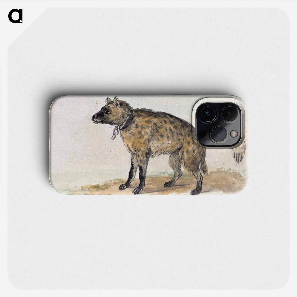 Spotted hyena - アールト シューマン Phone Case.