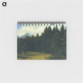 アートメモ帳-Mountain Resort - アルバート ビアスタット Memo.