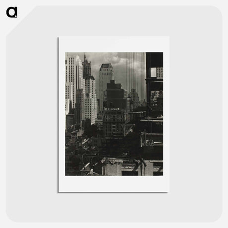 アートポストカード-From the Back–Window 291 - アルフレッド スティーグリッツ Postcard.