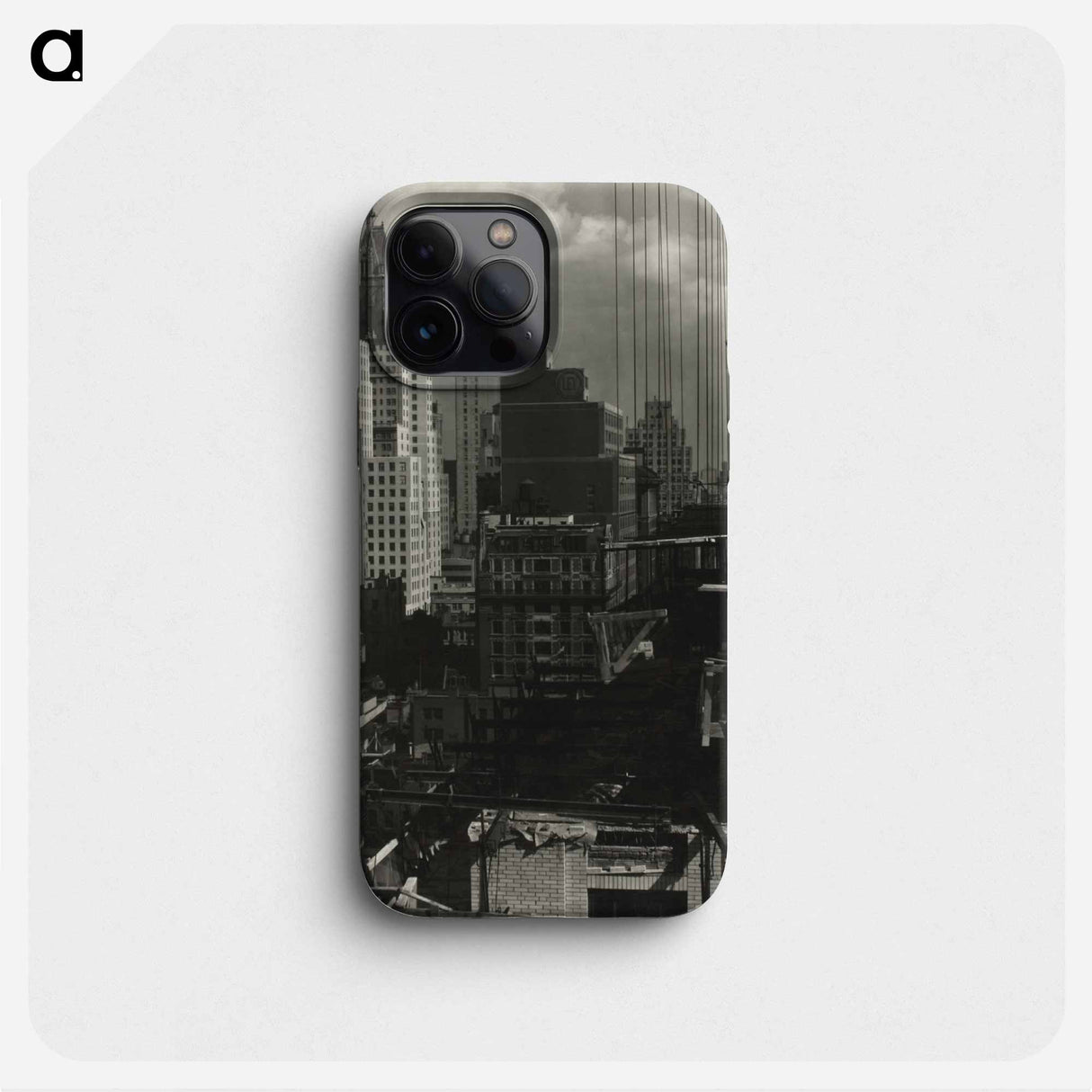 From the Back–Window 291 - アルフレッド スティーグリッツ Phone Case.