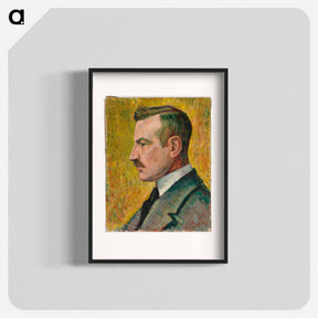 アートポスター-Portrait of artist Magnus Enckell - アルフレッド ウィリアム フィンチ Poster.