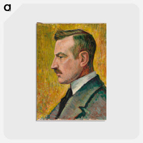 アートポストカード-Portrait of artist Magnus Enckell - アルフレッド ウィリアム フィンチ Postcard.