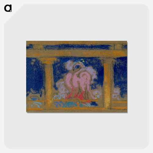 Study for Scene in the Daughter of Heaven, Santa Fe - 不思議の国のアリス Postcard.