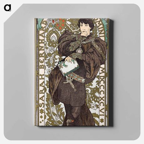 アートパネル-Lorenzaccio - アルフォンス ミュシャ Canvas.