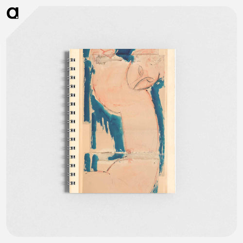 Caryatid: Rose and Blue - アメデオ モディリアーニ Memo.