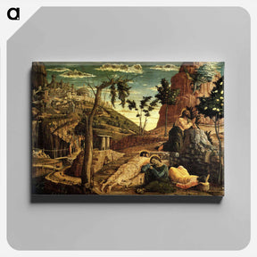 アートパネル-Prayer in the Garden - アンドレア マンテーニャ Canvas.