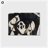 アートポストカード-Arthur Dove's Cow - アーサー ダヴ Postcard.