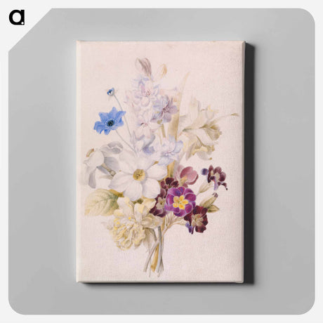 アートパネル-Narcissus and Other Flowers
 - バーンズ・コレクション Canvas.