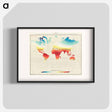 アートポスター-Geographische Naturkunde
 - 大英図書館 Poster.