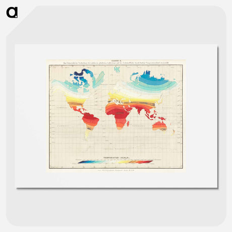 アートポスター-Geographische Naturkunde
 - 大英図書館 Poster.