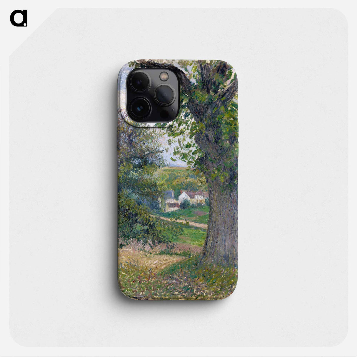 Chestnut trees in Osny - カミーユ ピサロ Phone Case.