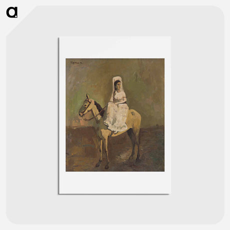 アートポストカード-Equestrian
 - シプリアン マジェルニク Postcard.