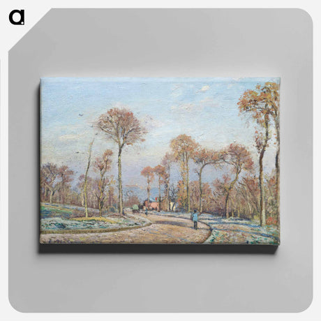 アートパネル-The Road to Versailles, Louveciennes
 - ダラス美術館 Canvas.
