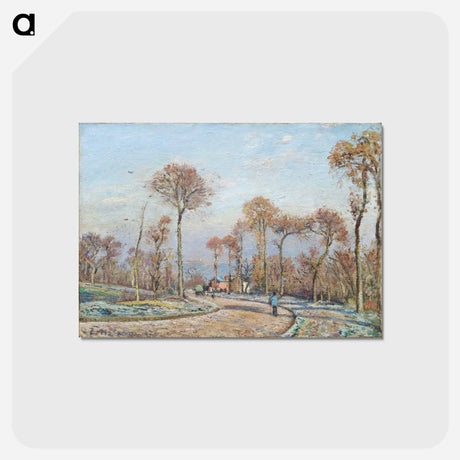 アートポストカード-The Road to Versailles, Louveciennes
 - ダラス美術館 Postcard.