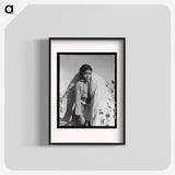 Mexican cotton picker - Dorothea Lange Poster.