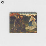 アートメモ帳-The fight- St George kills the dragon VI - エドワード バーン ジョーンズ Memo.