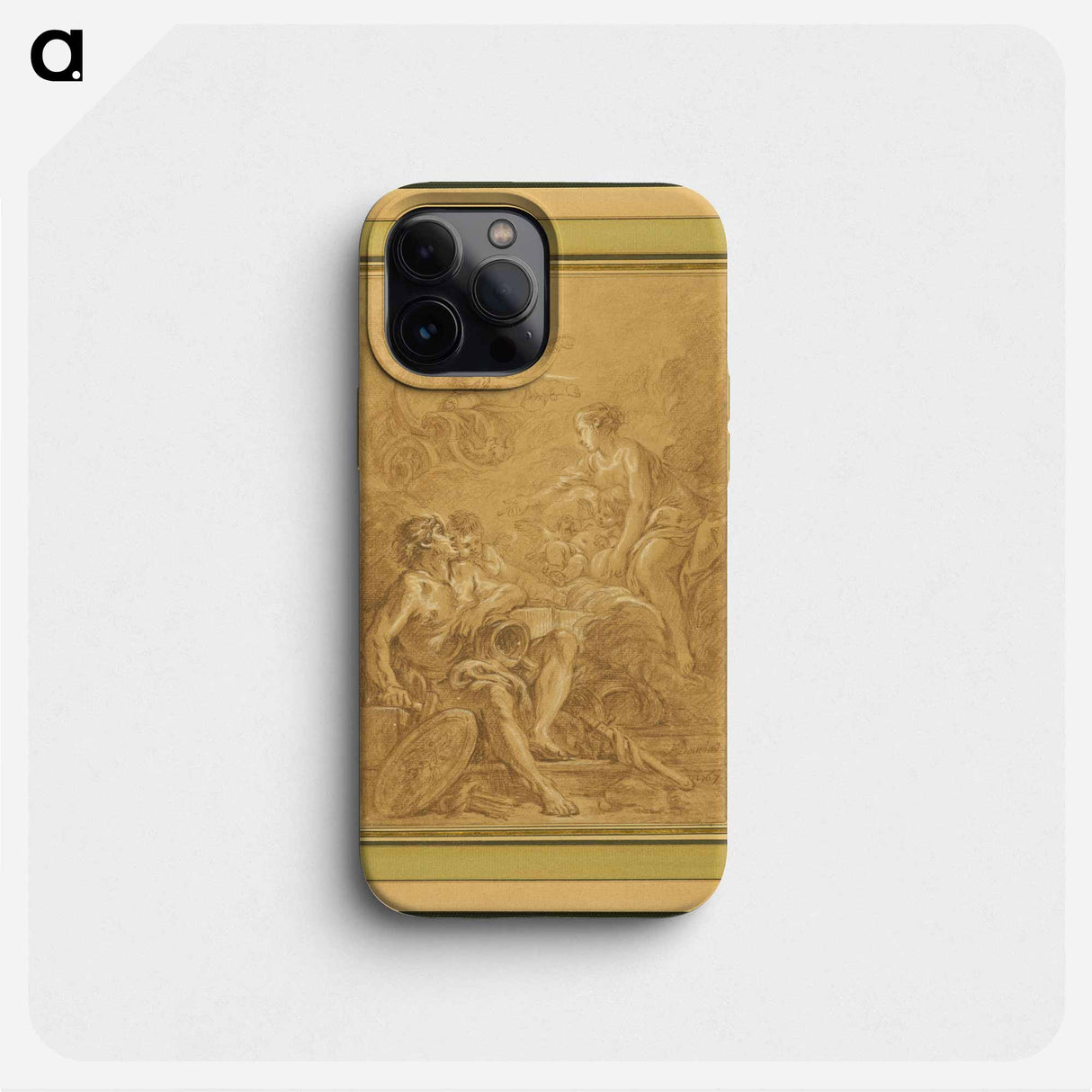 Venus Commanding Vulcan to Make Arms for Aeneas - フランソワ ブーシェ Phone Case.