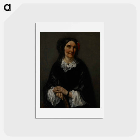 アートポストカード-イエロー - ギュスターヴ クールベ Postcard.