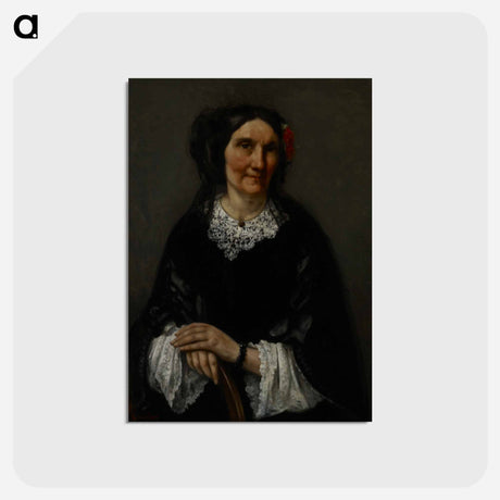 アートポストカード-イエロー - ギュスターヴ クールベ Postcard.