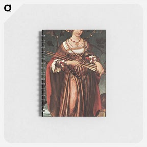 アートメモ帳-St. Ursula - ハンス ホルバイン Memo.