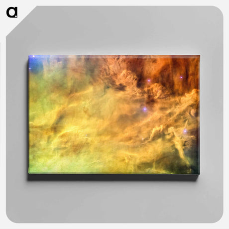 アートパネル-Lagoon Nebula's Heart
 - ハッブル画像 Canvas.