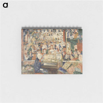 Ensor at the Harmonium - ジェームズ アンソール Memo.
