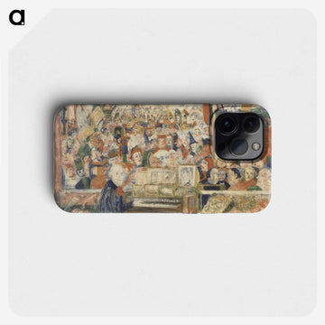 Ensor at the Harmonium - ジェームズ アンソール Phone Case.