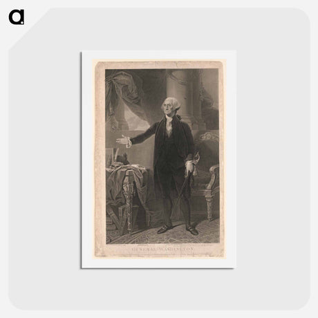 アートポストカード-General Washington
 - ジェームス ヒース Postcard.