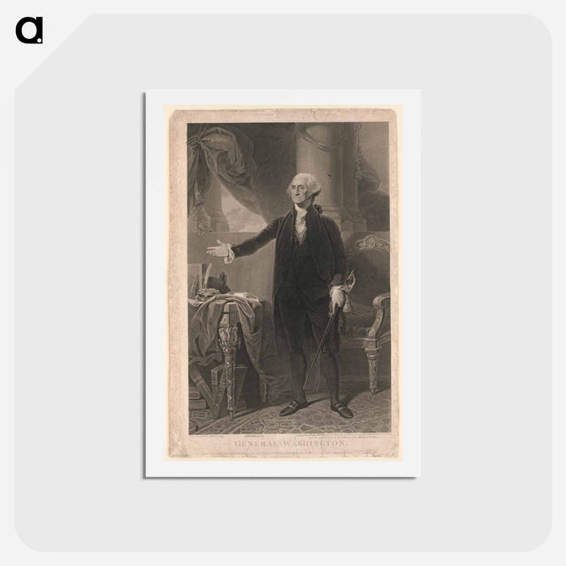 アートポストカード-General Washington
 - ジェームス ヒース Postcard.