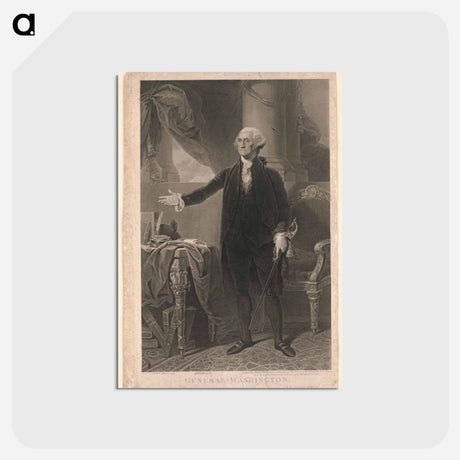 アートポストカード-General Washington
 - ジェームス ヒース Postcard.