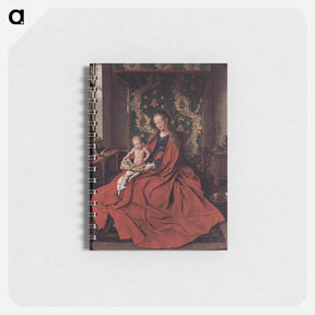 アートメモ帳-The Ince Hall Madonna (The Virgin and Child Reading) - ヤン ファン エイク Memo.