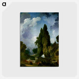 Blind man's buff - ジャン オノレ フラゴナール Postcard.