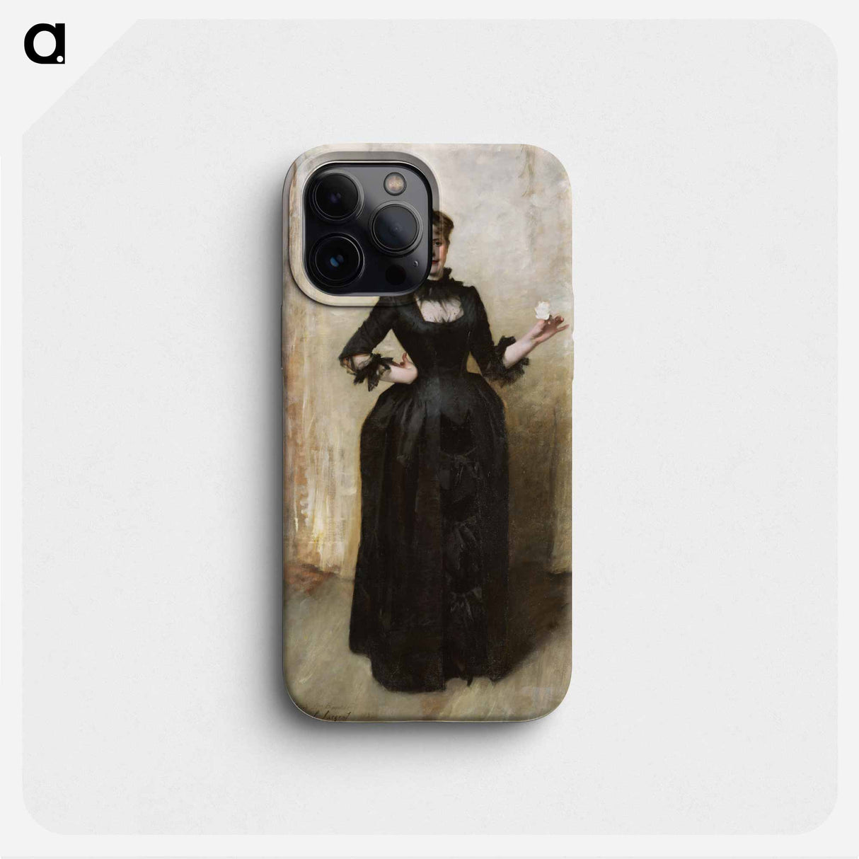 Lady with the Rose - ジョン シンガー サージェント Phone Case.