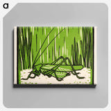 Grasshopper - Julie de Graag Canvas.