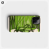 Grasshopper - Julie de Graag Phone Case.