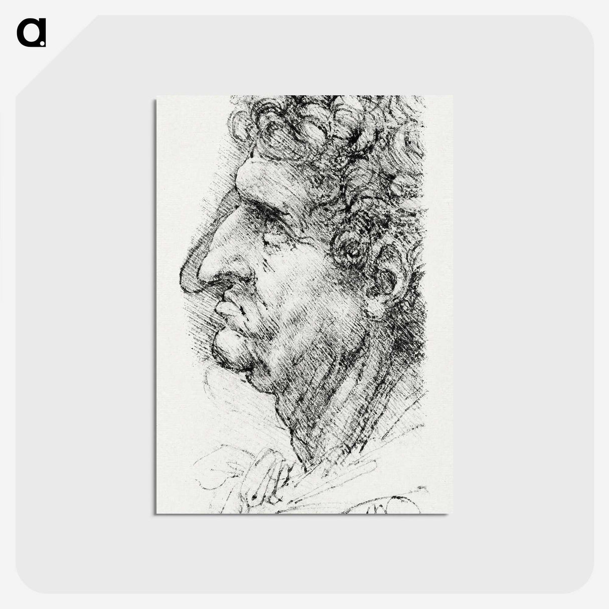 1-38_Leonardo-Da-Vinci_postcard