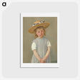 アートポストカード-Child in a Straw Hat - メアリー カサット Postcard.