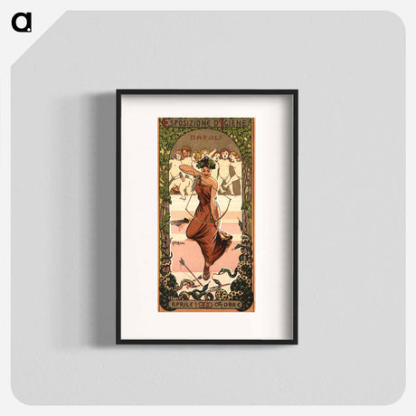 アートポスター-Hygiene Exhibition, Naples
 - 国立医学図書館 Poster.