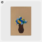 アートポストカード-Pansies - オディロン ルドン Postcard.
