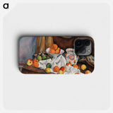 Still Life (Nature morte) - Paul Cezanne Phone Case.