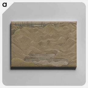 アートパネル-A Shell Crater - ポール ナッシュ Canvas.